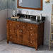 Jeffrey Alexander - Jeffrey Alexander Chatham 48 - inch Bathroom Vanity with Top - VKITCHA48CHBGR - Home Luxury USA