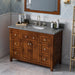 Jeffrey Alexander - Jeffrey Alexander Chatham 48 - inch Bathroom Vanity with Top - VKITCHA48CHBOR - Home Luxury USA