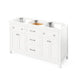 Jeffrey Alexander - Jeffrey Alexander Chatham 60 - inch Double Sink Bathroom Vanity - VKITCHA60CHCQR - Home Luxury USA