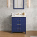 Jeffrey Alexander Katara 30-inch Single Bathroom Vanity with Top - SKU VKITKAT30BLCQR | Home Luxury USA