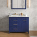 Jeffrey Alexander Katara 42-inch Single Bathroom Vanity with Top - SKU VKITKAT42BLWCR | Home Luxury USA