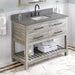 Jeffrey Alexander Wavecrest 48-inch Single Bathroom Vanity Set - SKU VKITWAV48WGBOR | Home Luxury USA