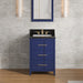 Jeffrey Alexander Katara 24-inch Single Bathroom Vanity With Top In Blue From Home Luxury USA