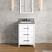 Jeffrey Alexander Katara 24-inch Single Bathroom Vanity With Top In White From Home Luxury USA