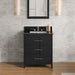 Jeffrey Alexander Katara 30-inch Single Bathroom Vanity With Top In Black From Home Luxury USA