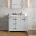 Jeffrey Alexander Katara 42-inch Single Bathroom Vanity With Top In Grey From Home Luxury USA