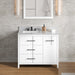Jeffrey Alexander Katara 42-inch Single Bathroom Vanity With Top In White From Home Luxury USA