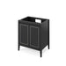 Jeffrey Alexander Percival 30-inch Single Bathroom Vanity With Top In Black From Home Luxury USA