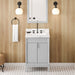 jeffrey alexander theodora 24-inch single bathroom vanity with top in grey from home luxury usa