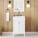 jeffrey alexander theodora 24-inch single bathroom vanity with top in white from home luxury usa