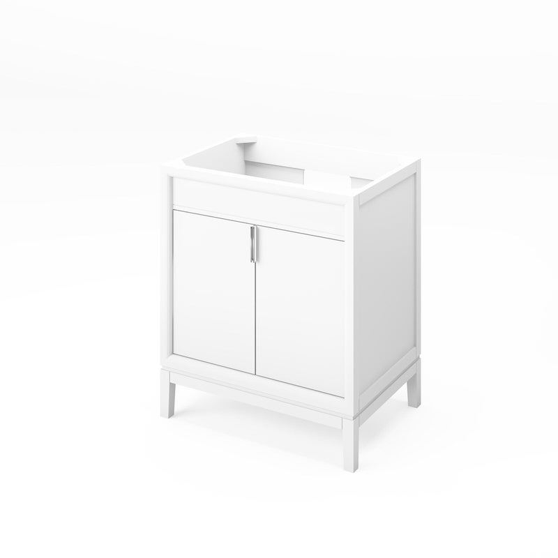 jeffrey alexander theodora 30-inch single bathroom vanity with top in white from home luxury usa