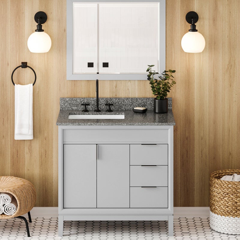 jeffrey alexander theodora 36-inch single bathroom vanity with top in grey from home luxury usa