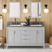 jeffrey alexander theodora 60-inch double bathroom vanity with top in grey from home luxury usa