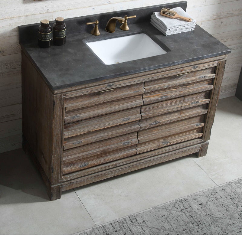 legion furniture 48-inch single bathroom vanity in brown wh8848 from home luxury usa