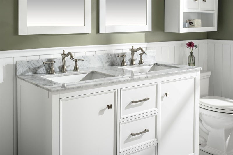legion furniture 54-inch luxury bathroom vanity with top in white from home luxury usa