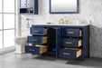 legion furniture 60-inch single modern bathroom vanity with top in blue from home luxury usa