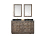legion furniture 60-inch double bathroom vanity with top in brown wh8760 from home luxury usa