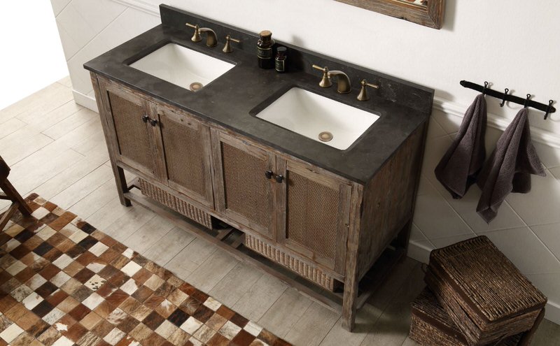 legion furniture 60-inch double bathroom vanity with top from home luxury usa