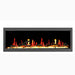 Litedeer Homes Latitude 55" Smart Electric Fireplace - ZEF55V, smart technology, cozy ambiance, modern addition, from Home Luxury USA.