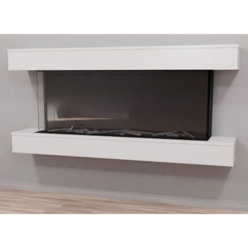 modern flames studio suites orion multi cabinet fireplace mantel product photo with ready to finish