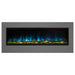 modern flames landscape pro slim smart electric fireplace blue flames with gold