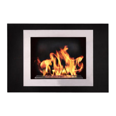 The bio flame fiorenzo 33-inch built in or wall mounted ethanol fireplace 